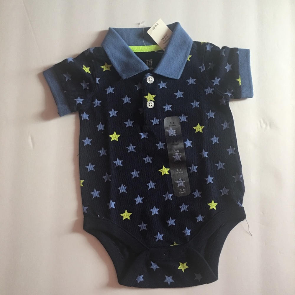 NEW baby GAP baby boy onesies